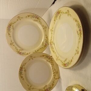 Vintage Meito  China From Japan Handpainted Salad Plates